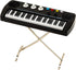 Miniature Electronic Organ with Case Mini Musical Instrument Mini Electronic Keyboard Miniature Dollhouse Model Electone Christmas Ornament (3.53"...