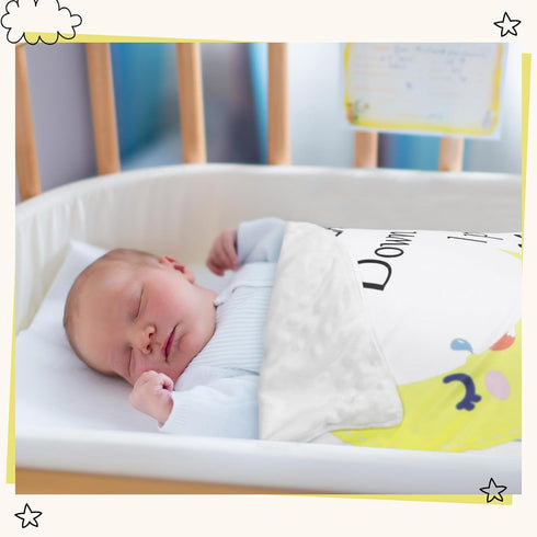 Peryiter Christian Gift for Baby Baptism Gift Plush Baby Blanket with Dotted Backing Baptism Blanket Scripture Quote Bible Verse Blanket for Newbo...