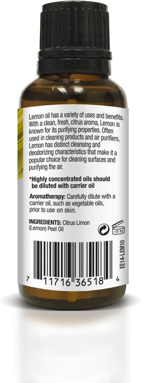 Ethereal Nature 100% Pure Oil, Lemon, 1.01 Fluid Ounce...