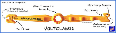 VOLTCLAW-12 Nonconductive Electrical Wire Pliers...
