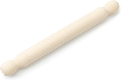 Tuuli Kitchen – French Wooden Rolling Pin, Baking Roller for Rolling Out Pizza, Pasta, Puff and Other Doughs, 40 x 4 cm...