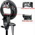 Godox S Type Bracket Bowens Mount Holder for Speedlite Flash Snoot Softbox Beauty Dish Reflector Umbrella...