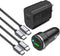 Super Fast Charger Type C Kit, VELOGK 25W PD PPS USB C Wall/Car Charger for Samsung Galaxy S25/S24/S23 Ultra/S23+/S23/S22/S21/S20/Plus/Note 20/A71...