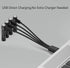 4-Way Charging Cable for AAA USB Rechargeable Battery(2 Packs,Batteries are NOT Included)...
