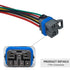 4L60E 4L80E 65E Neutral Safety Switch, Pigtails Switch Connectors 7 & 4 Wire - Compatible for GM 1995 to 2004 4-Speed Automatic Transmission, Repl...
