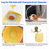 Bathroom Puppy Big Dog Cat Bath Massage Brush Soft Safety Silicone Pet Accessories For Multifunctional yellow...