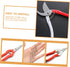 12pcs Garden Shears Spring Hand Pruners Stainless Steel Scissors Plant Clippers Tree Trimmer Springs Trimming Scissors Springs Garden Pruner Sprin...