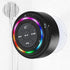 Bluetooth Waterproof Shower Speaker, Portable Wireless Speaker with Suction Cup Small Speaker with Colorful Lights, Teen Gift Ideas, for Shower, B...