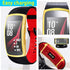 Compatible with Samsung Gear Fit2 Pro/Fit 2 Screen Protector Case Plated Ultra-ThinTPU 360° Whole Body Screen Protector Full Bumper Cover Shell (G...