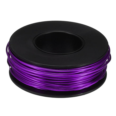 PATIKIL 75.5ft Aluminum Wire, 1pcs Jewelry Wire Aluminum Craft Wire 1mm 18 Gauge Wire Metal for Jewelry Making Beading Crafting Pendants Art, Purp...