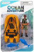 ArtCreativity Small Aquatic Play Set for Kids, Cool Playset with Action Figure, Floating Boat, and 2 Fish, Fun Bathtub Toys for Kids, Great Birthd...
