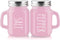 Pink Salt and Pepper Shakers Set - Pink Kitchen Accessories - Pink Kitchen Decor - 4 oz Glass Salt and Pepper Set for Cooking Table, RV, BBQ, Easy...
