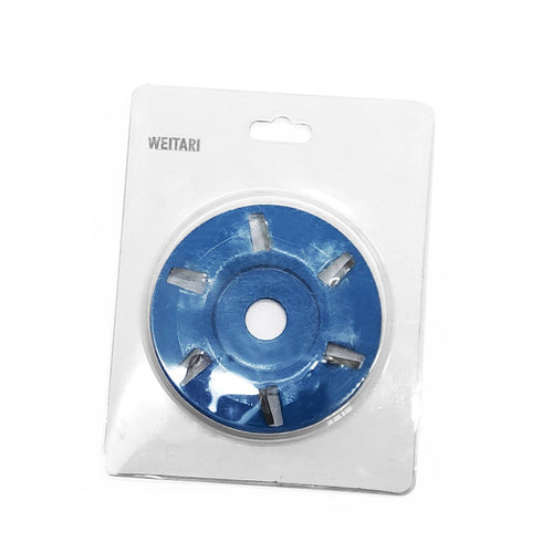 Wood Carving Disc 6 Teeth Grinder Wheel Disc Angle Grinder Chainsaw Wheel Woodworking Disc Wood Shaping Wheel Chain Saw Disc Circular Saw Blade fo...