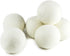 (Upgraded) SnugPad XL Size Wool Dryer Balls Natural Fabric Softener & 100% Organic Premium New Zealand Wool, Reduce Wrinkles & Save Time, Baby Saf...