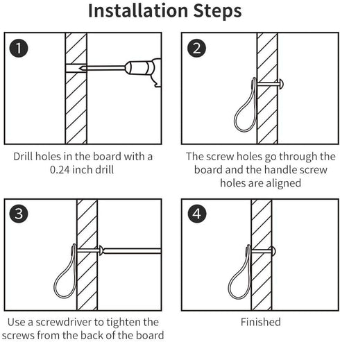 2Pcs Genuine Leather Dress Drawer Pull Loop Cupboard Handles Mordern Cabinet Knobs with Screws for Home Office Kitchen Living Room Bedroom Childre...