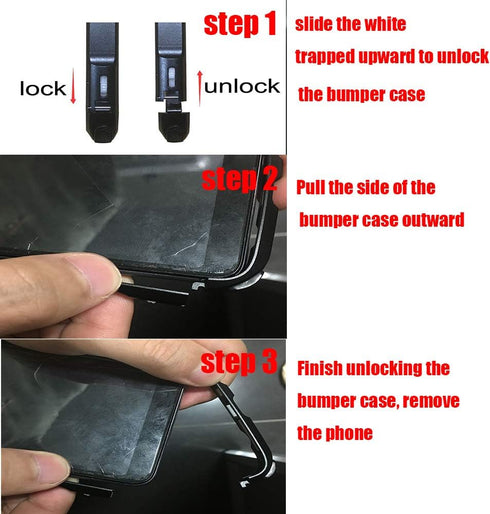 Moto Z3 / Z3 Play Case Bumper, Mods Compatible Luxury Aluminum Metal Frame Cover 4 Corners Shockproof Protective Slim Fit for Motorola Moto Z3/Z3 ...