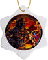 3dRose ORN_252470_1 Welder That is All Machine Using a Welding Tool Snowflake Ornament, 3"...