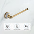 Hand Towel Bar for Bathroom Antique Bronze Brass, Rustproof Wall Mounted Towel Rack Hanger Bathroom Hardware Accessories Towel Holder,Porcelain De...