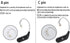 KZ AZ09 Bluetooth 5.2 Module Wireless Waterproof Ear Hook Extra Long Battery Life Bluetooth Cable for KZ ZST/ZSTX/ZS10/AS06/AS10/BA10/ZSR/ES4 (B p...