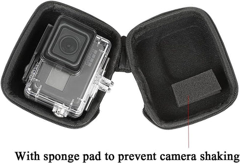 PellKing Hard Carrying Case for GoPro Hero 12 11 10 9 8 7 6 5 4 Waterproof Housing Case,DJI Osmo Action 4 3 Camera Waterproof Shell,Insta360 Ace P...
