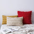 MIULEE Set of 2 Decorative Boho Throw Pillow Covers Linen Striped Jacquard Pattern Cushion Covers for Sofa Couch Living Room Bedroom 12x20 Inch Be...