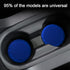 4 Pack Car Cup Holder Coaster, 2.75 Inch Diameter Non-Slip Universal Insert Coaster, Durable, Suitable for Most Car Interior, Car Accessory for Wo...
