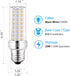E26 LED bulbs,20W LED Corn Light Bulb,150W Equivalent 2000lm CRI 85+ Warm White 3000K E26/E27 Base Non-dimmable Ceiling Fan Light Bulbs for Indoor...