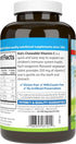Carlson - Kid's Chewable Vitamin C, 250 mg, 1 g of Sugars, Immune Support & Optimal Wellness, Antioxidant, Tangerine, 120 Vegetarian Tablets...
