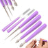 10Pcs Diamond Tipped Bead Reamer for Jewelry Making,Beading Tools,Bead Reamer,Jewelry Drill,for Glass Plastic Metal Wood Beads,Beading Hole Enlarg...