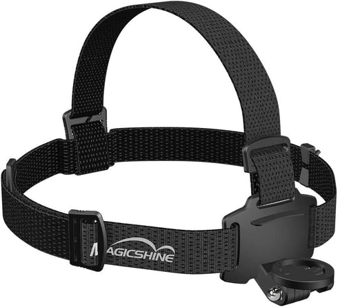 Magicshine MJ-6276 Head/Helmet Mount Kit for Garmin/GoPro Devices, Compatible with Bike Lights, Cameras etc. Comes with Adjustable Headband for He...
