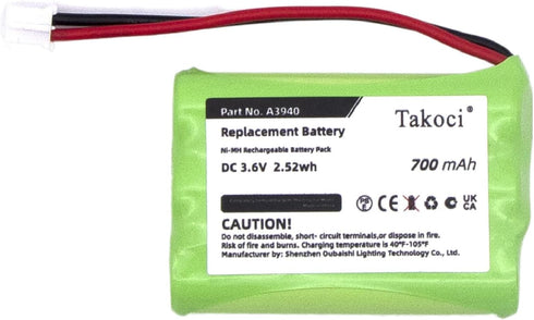 Replacement Battery for Baby Monitor Motorola MBP33 MBP36 MBP36PU,fits Part Number TFL3X44AAA900 CB94-01A...