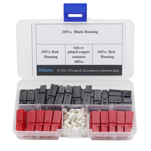 20 Pair 30Amp Quick Disconnect Power Connector Plugs...