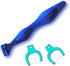 Evolutionary Clean Dental Flossers, Kit of Refills Plus Mid-length Handle (3 Handles + 300 Refills)...