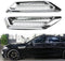 TuTuYa Car Side Mesh Vent, Universal Car Air Flow Chrome Fender Side Vent Decor Sticker Accessories,1 Pair...