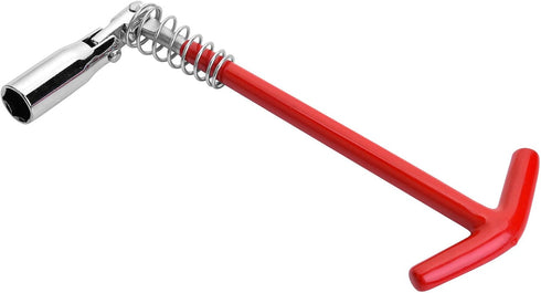 Jetech Spark Plug Socket Wrench,5/8 Inch (16mm) T-Handle Wrench Spanner,Heat-Treated Cr-V Alloy Steel, 360-Degree Rotation T Bar Remover Installer...