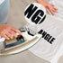 Magfok Iron on 2 Inch Black Transfer Letters, 9 Sheets (Black)...