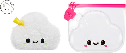 Fluffie Stuffiez Cloud Small Collectible Feature Plush - Surprise Reveal Unboxing with Huggable ASMR Fidget DIY Fur Pulling, Ultra Soft Fluff...