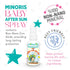 Baby After Sun Spray - Baby After Sun Care, Organic Content, Zinc Oxide Based, Hypoallergenic, Vegan, Recovery After Sun Exposure, Soothing, Sunbu...