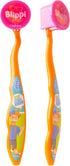 Brush Buddies Blippi Kids Toothbrushes Kit, Manual Toothbrushes for Kids, Toothbrush for Toddlers 2-4 Years, Travel Toothbrush Kit with Cover and ...