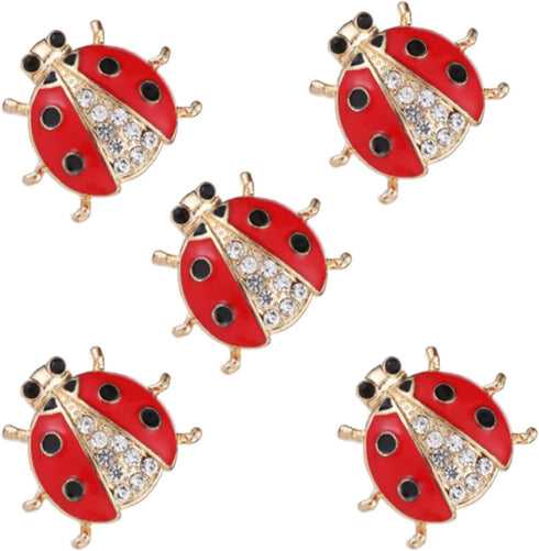 Cute Enamel Heart Rose Snake Funny Brooches Pin Set Fashion Cartoon Crystal Animal Themed DIY Bags Backpacks Jackets Hat Lapel Brooch for Women Gi...