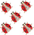 Cute Enamel Heart Rose Snake Funny Brooches Pin Set Fashion Cartoon Crystal Animal Themed DIY Bags Backpacks Jackets Hat Lapel Brooch for Women Gi...