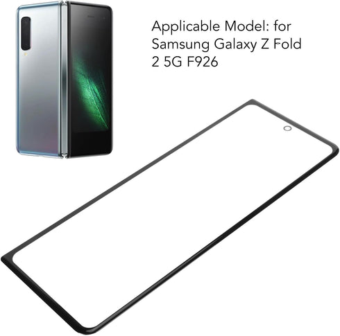 Screen Replacement for Galaxy Z Fold 3 5G F926, Front Outer Lens Glass Screen Replacement Repair Kit with OCA Adhesive, Full Tool Kit Included......