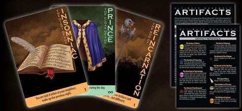 Bezier Games Ultimate Werewolf Artifacts – Expansion for Ultimate Werewolf, Party Game for Teens and Adults, Social Deduction, Werewolf Game, Fast...