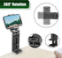 1 PC Car Phone Holder with Hidden Clip, Foldable Waterproof Vehicle Phone Mount, 360 Degree Rotation, Universal Liftable Travel Essential Accessor...
