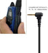 HYS Radio Earpiece Soft Rubber G Shape Earhook Law Enforcement Tactical Headset for Motorola Walkie Talkie T200TP T260 T100 T100TP T402 T460 T465 ...