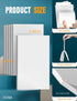 Note Pads 3x5, 6 Pack Small Notepads 3x5 Memo Pads, Small Notebooks 3x5 Scratch Pads, Small Writing Pads of Paper 3x5, White Mini Notepad 3x5 Blan...