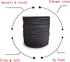1.0 mm Nylon Cord Beading Braided Thread String for Chinese Knotting, Friendship Bracelets,Macrame,Necklaces,Jewelry Making 136 Yards (Black)...