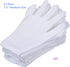 12 Pairs White Cotton Gloves 7.5" Medium Size,CST, film, coins, CD/DVD, Handling Gloves...