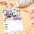 Fun Girl Doodles Invitations (20 Count) With Envelopes - Pre Teen - Tween Birthday Invitations...