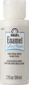 FolkArt Enamel Acrylic Craft Paint, Pearl White 2 fl oz Premium Matte Finish Paint, Perfect For Easy To Apply DIY Arts And Crafts, 11946...